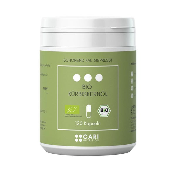 Bio Kürbiskernöl Kapseln 120 St