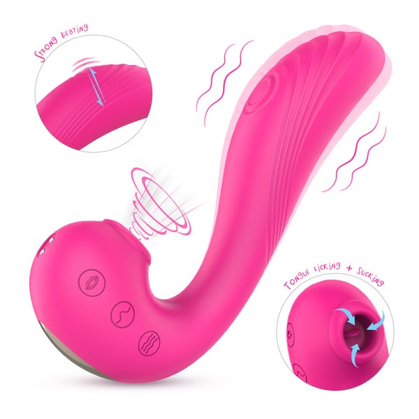 MY CLOUD - Vibrator mit Saugen und Klopfen 1 St