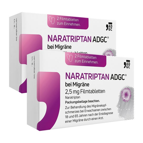 NARATRIPTAN ADGC Doppelpack 2X2 St
