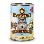 Wolfsblut Cold River - Forelle & Süßk. 2,46 kg