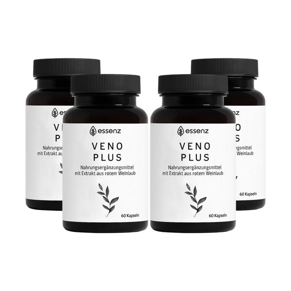 ESSENZ Veno Plus Kapseln – Weinlaub-Komplex 240 St