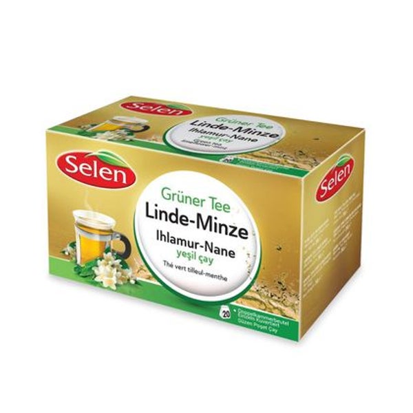SELEN Grüner Tee Linde-Minze 30 g