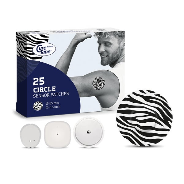 CureTape Sensor Patch - Freestyle Libre 3 & Dexcom Sensor G7 25 St