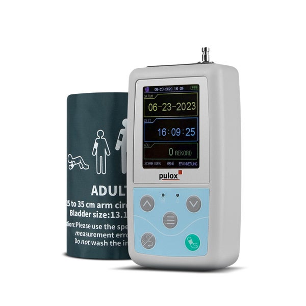 Pulox ABDM-50 Blutdruckmessgerät - Für Langzeitmessung und ambulantes Blutdruck-Monitoring 1 St
