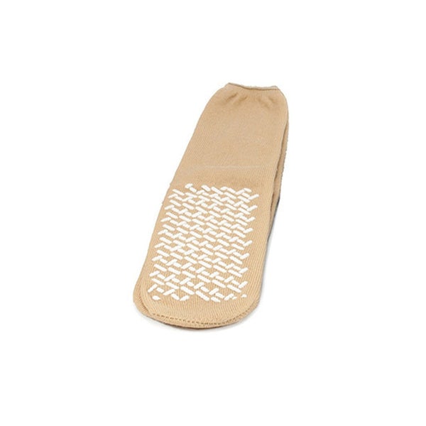 Medi-Inn Anti-Rutsch-Socken, 2-seitig beschichtet, 100% Polyester, Gr. XL 10 St