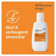 KETOconazol Klinge 20 mg/g Shampoo 60 ml