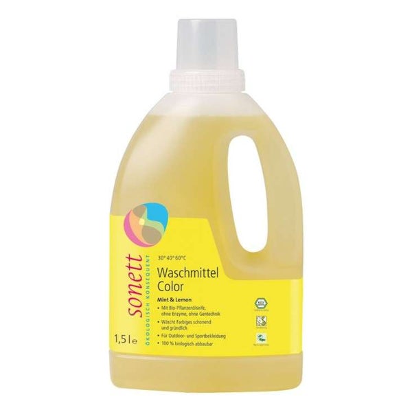 Sonett Waschmittel ColorMint&Lemon Bio 1,5 l
