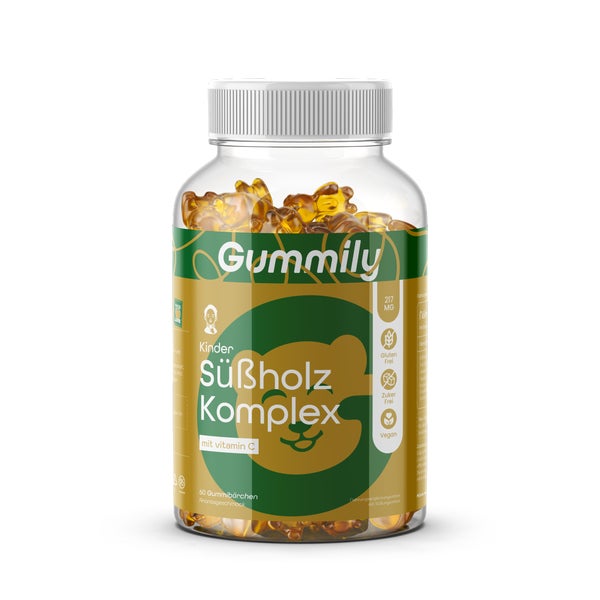 Kinder Ayurveda Pflanzenextrakte mit Süßholz & Tulsi 60 St