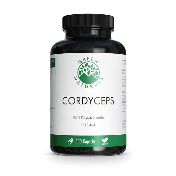 GREEN NATURALS Cordyceps sinensis 180 St