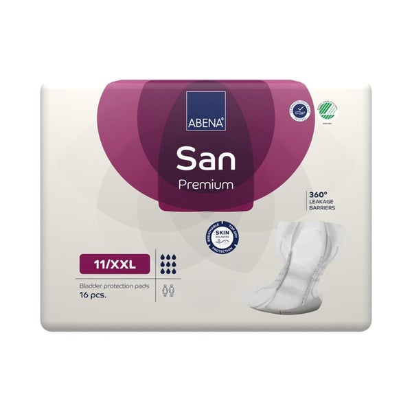 Abena San Premium 11/XXL Inkontinenzeinlagen 3400 ml 16 St