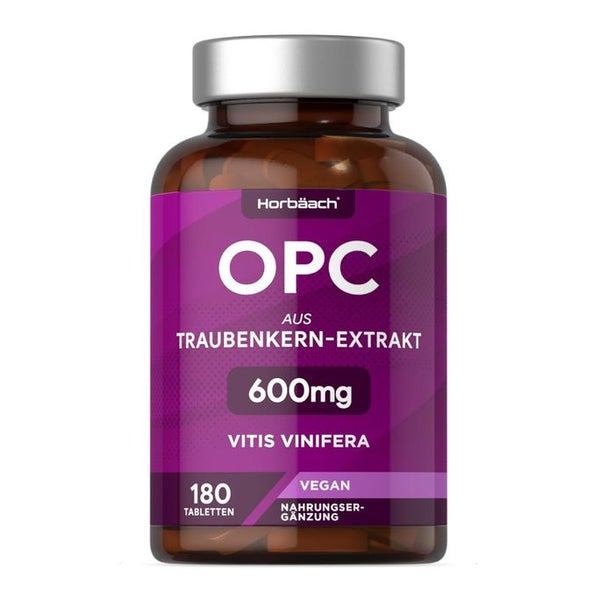 Horbaach OPC Traubenkernextrakt Tabletten 180 St