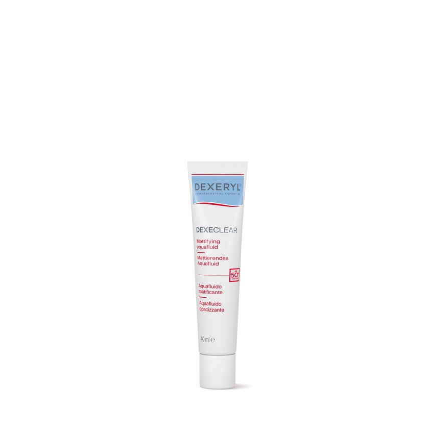 DEXECLEAR mattierendes Aquafluid SPF50+ 40 ml