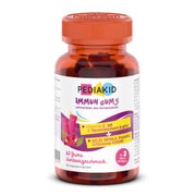 Pediakid Immun Gums Himbeergeschmack 60 St