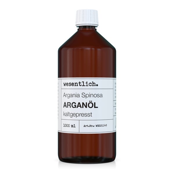 wesentlich. Arganöl kaltgepresst 1000 ml