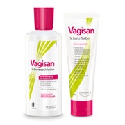 Produktabbildung: Vagisan Intimwaschlotion & Schutz-Salbe 200 ml