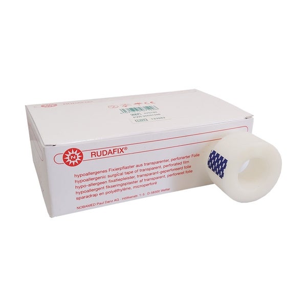 Noba Rudafix Fixierpflaster, Gr. 5 cm x 9,14 m, 144 Rollen 1316,16 m