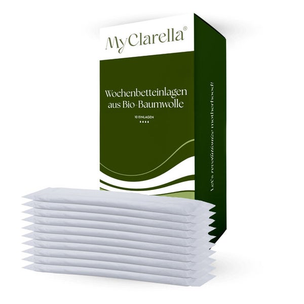 Wochenbetteinlagen "sensitive" aus 100% Bio-Baumwolle 10 St