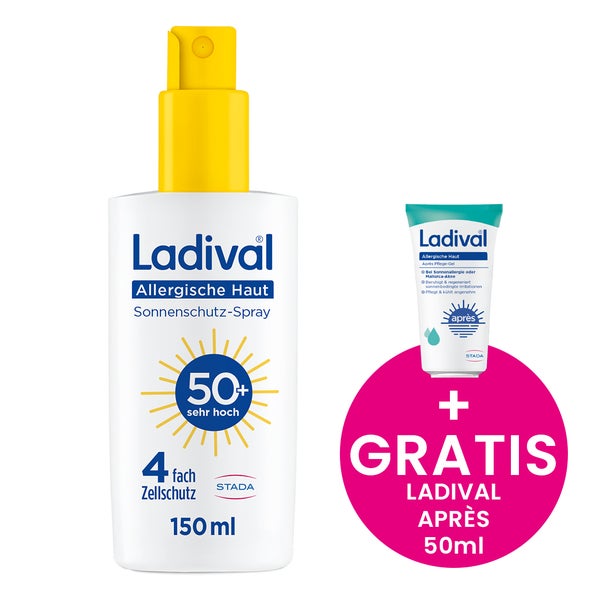 Ladival Allergische Haut Sonnenschutz-Spray LSF50+ 150 ml