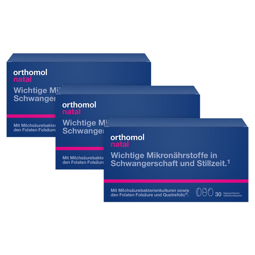 orthomol natal Tabletten 3X30 St