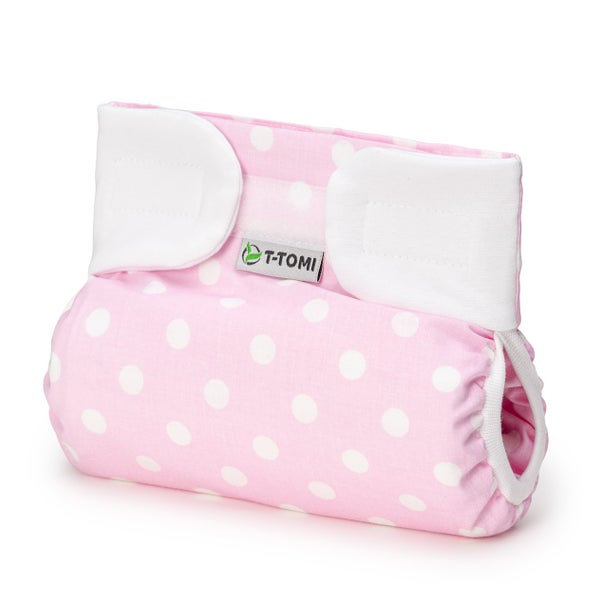 T-TOMI Spreizhose Klettverschluss Pink polka 3-6 kg 1 St