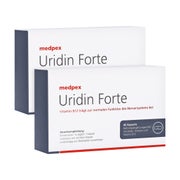medpex Uridin Forte Doppelpack 2X40 St