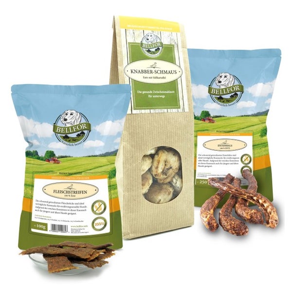 Bellfor Gesunde Hundeleckerlis mit Ente zum Sparpreis 450 g 450 g
