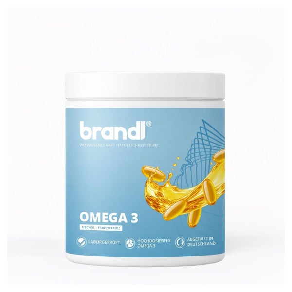 brandl® Omega 3 – Wildfang-Fischöl in Triglycerid-Form 120 St