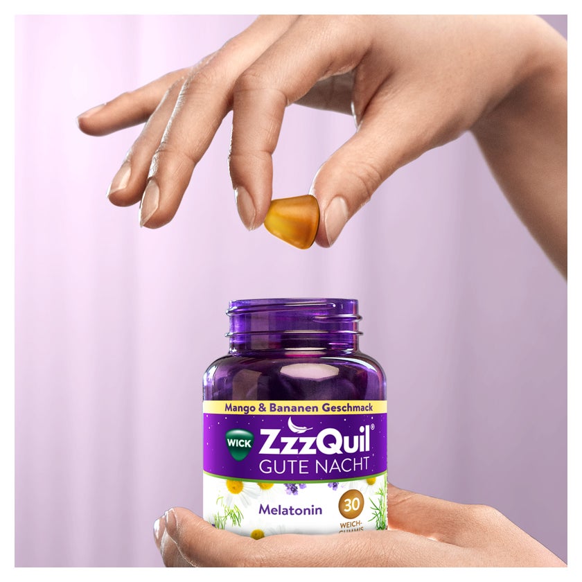 WICK ZzzQuil Good Night With Melatonin Mango-banana - Foto 4