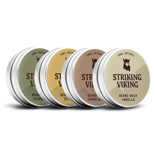Striking Viking Bartbalsam 4er-Probierset 120 g