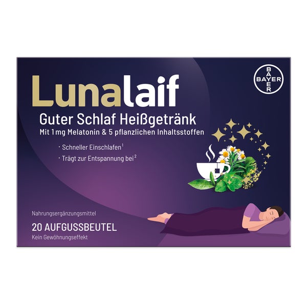 Lunalaif Guter Schlaf Heißgetränk 20 St