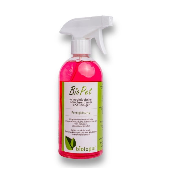 BioPet mikrobiologischer Geruchsentferner Fertiglösung 500 ml