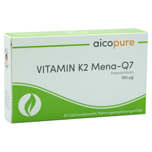 Vitamin K2 Aicopure 100 µg Kapseln 30 St