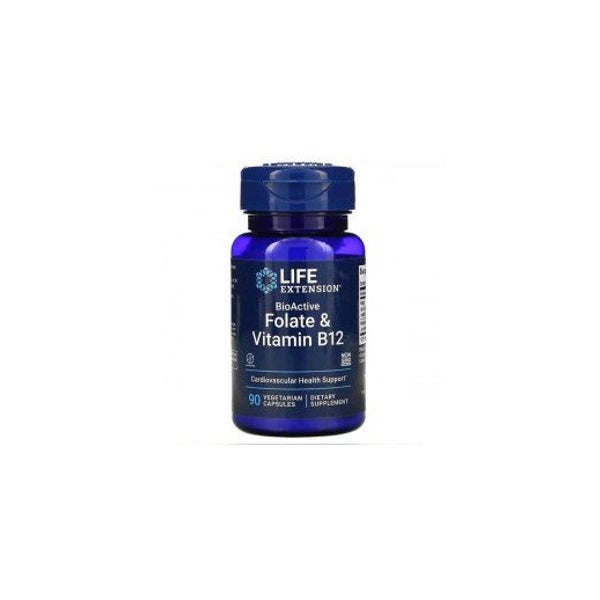 Bioaktives Folsäure- und Vitamin-B12-Präparat, Kapseln 90 St