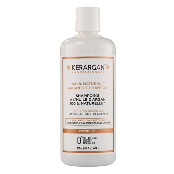 Kerargan - Disziplinierendes Shampoo mit Arganöl 500 ml