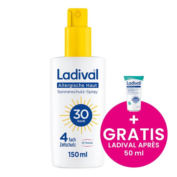 Ladival Allergische Haut Sonnenschutz-Spray LSF30 150 ml