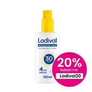 Produktabbildung: Ladival Allergische Haut Sonnenschutz-Spray LSF30 150 ml
