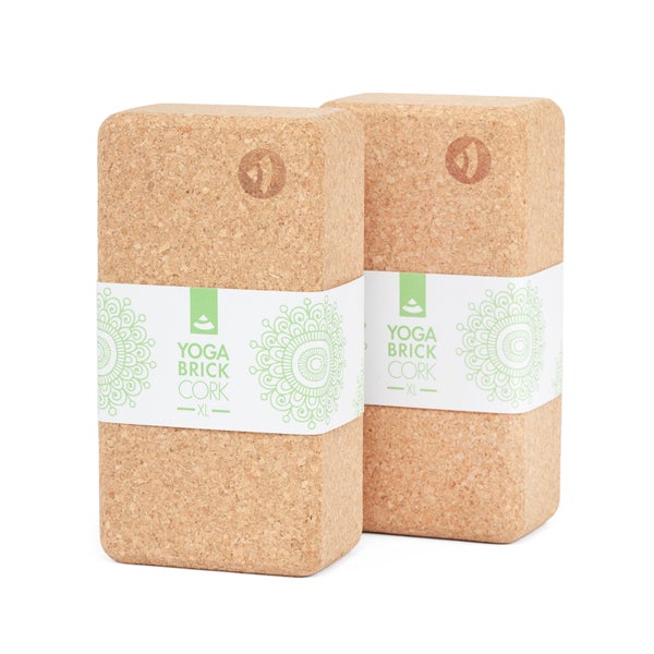 bodhi 2er Set Yogaklotz Kork XL 1 St