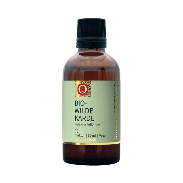 Quintessence Bio-Wilde Karde Tinktur - Vegan 50 ml