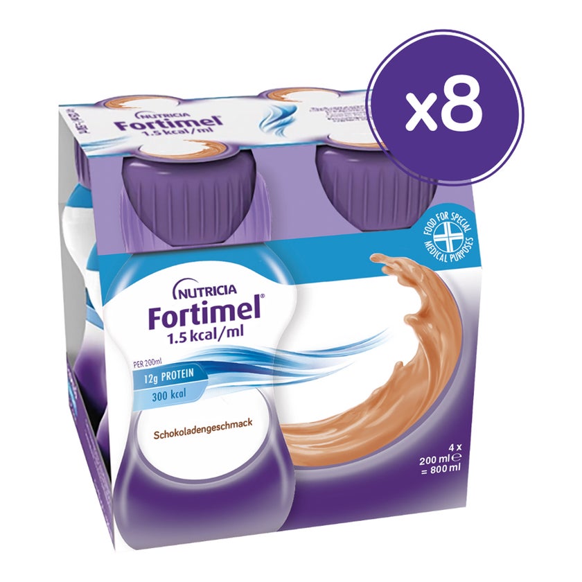 Fortimel 1.5 Kcal Schokoladengeschmack 32X200 ml