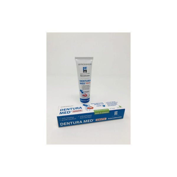Dentura MED Naturzahncreme Sanfte Zahpflege für empfindliche Zähne 1 75 ml