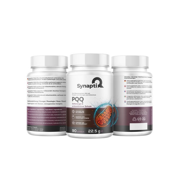 SynaptiQ®- PQQ – Zellenergie & antioxidativer Schutz 22 g