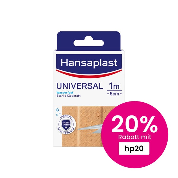 Hansaplast Universal 1mx6cm 1 St