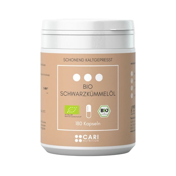 Bio Schwarzkümmelöl Kapseln 180 St