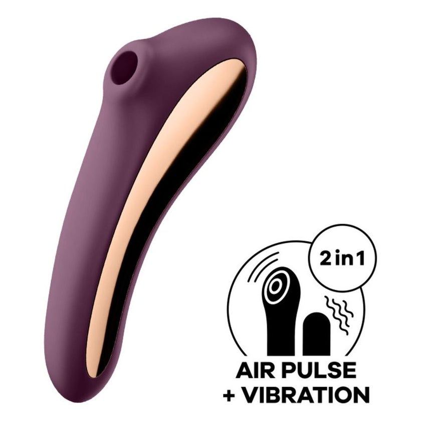 Satisfyer - Dual Kiss - Air Pulse Vibrator 1 St gnstig kaufen | medpex