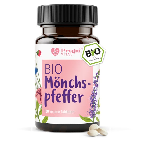PregniVital BIO Mönchspfeffer Tabletten, 10mg Extrakt 120 St