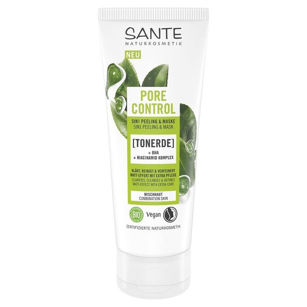 Pore Control 5in1 Peeling & Maske Tonerde Bha 100 ml