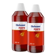 Chlorhexamed FORTE alkoholfrei 0,2 % Doppelpack 2X600 ml