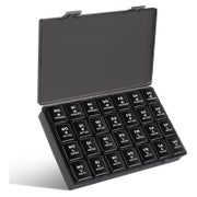 Opret Tablettenbox 7 Tage 4 Fächer Große Pillendose Medikame 1 St