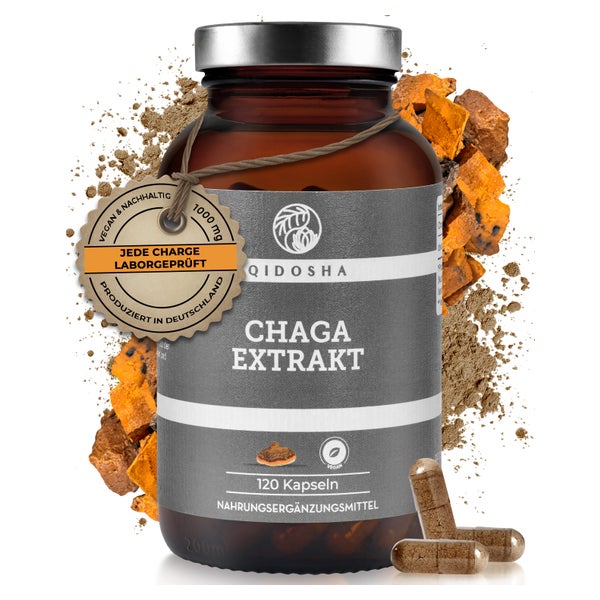QIDOSHA Chaga Extrakt 120 St
