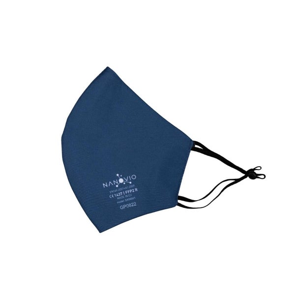 Nanovio FFP2 Maske wiederverwendbar - Dark Blue 1 St